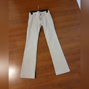 2 long water proof pants, tan